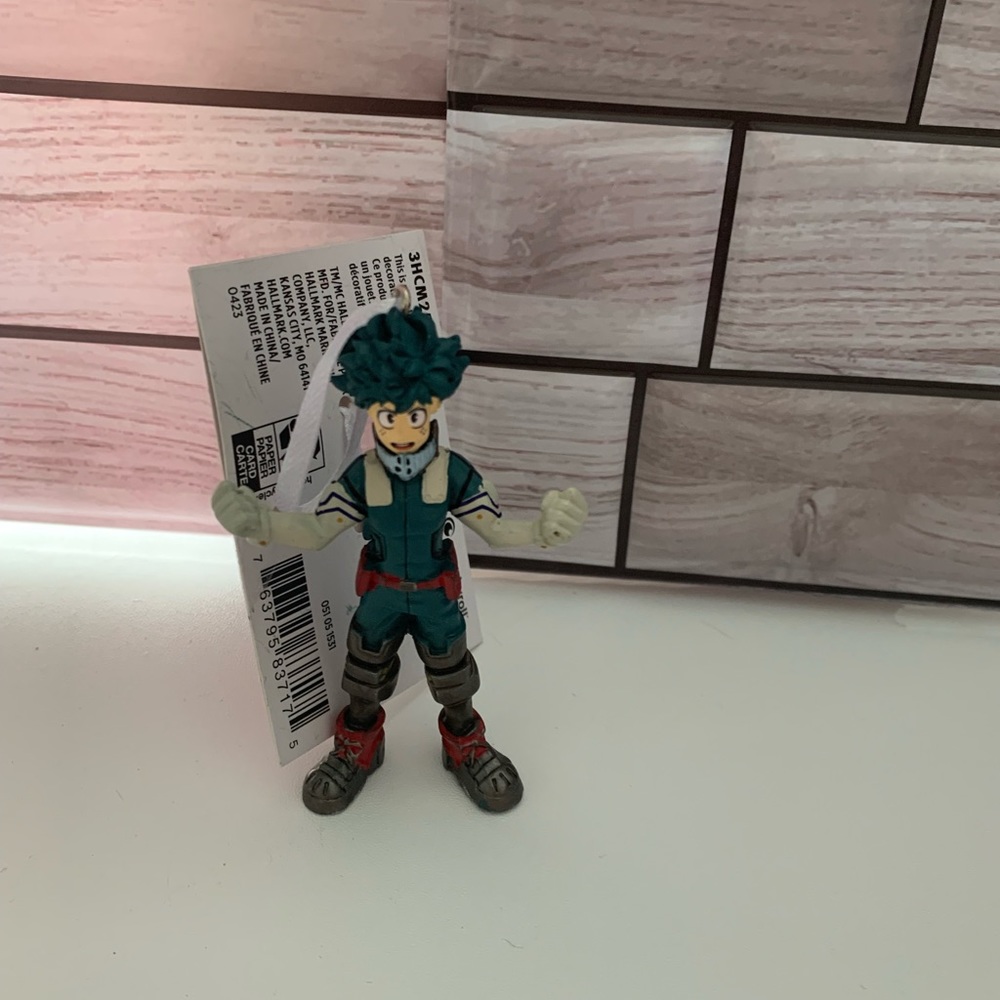 Hallmark My Hero Academia Deku Christmas Ornament, Izuku Midoriya Anime